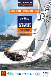 affiche Championnat de France Handivalide Solitaire et Paravoile – du 06 au 10 juillet 2026